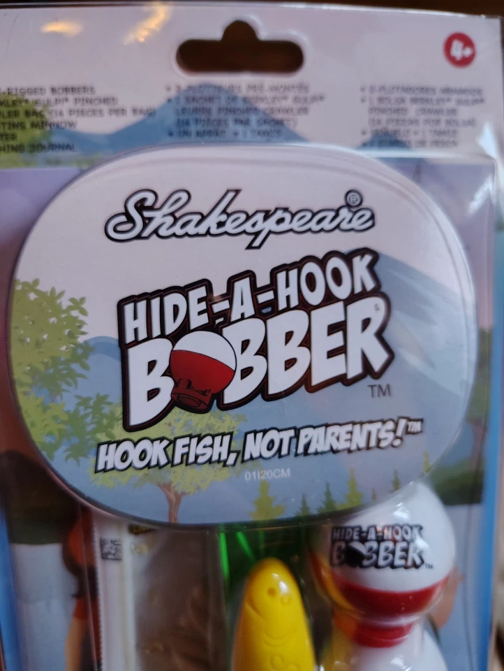 Hide A Hook Bobber * Gancho Pez, ¡No Padres!* Kit Shakespeare Foto 2 de 4