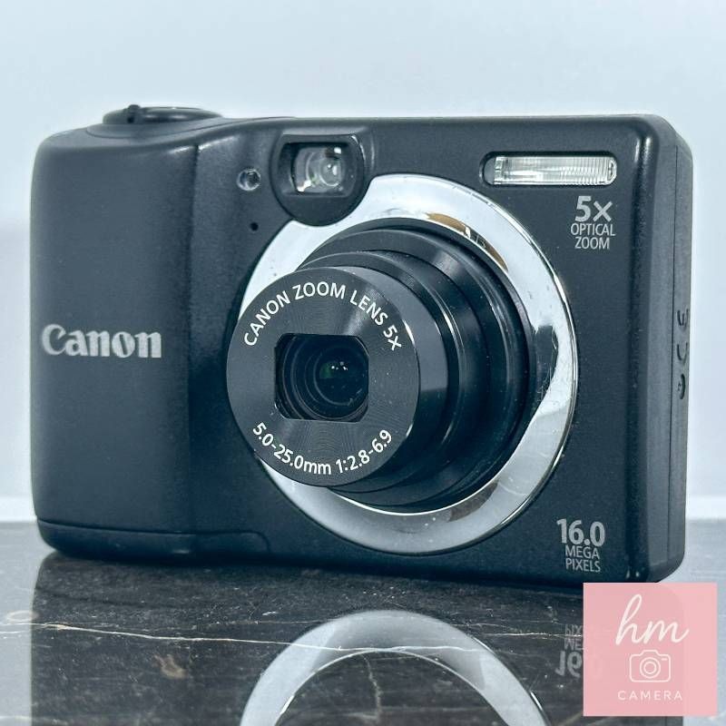 Canon PowerShot A1400 Compact Digital Camera 16MP 5x Zoom Black | eBay