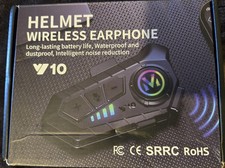 Y10 Motorcycle Helmet Bluetooth Headset Super Long Standby Wireless Waterproof