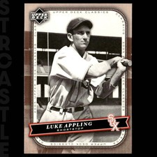 Luke Appling 2005 Upper Deck Classics #69 Chicago White Sox ⚾ Baseball Card