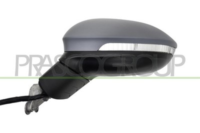 PRASCO VG4107344 Außenspiegel Seitenspiegel Links für VW Golf VIII Schrägheck
