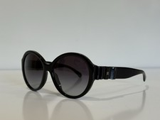 Chanel 5283-Q c.501/S6 Oval Black Gray Bows Sunglasses 57-17-135