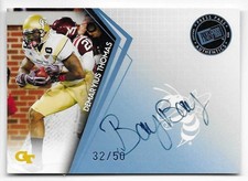 DEMARYIUS THOMAS 2010 Press Pass RC BLUE AUTO #32/50 