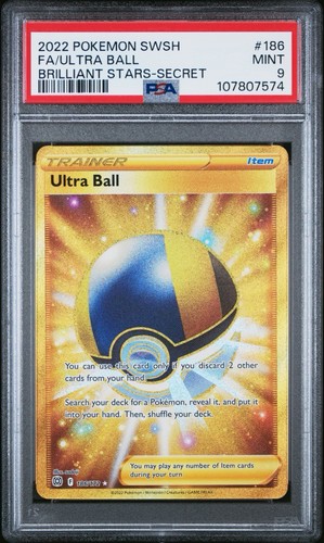 Ultra Ball graded PSA 9 for sale on eBay