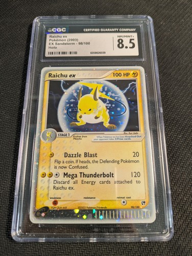 Raichu ex graded CGC 8.5 for sale on eBay