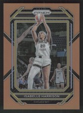 2023 Panini Prizm WNBA #101 Isabelle Harrison Orange #/99 SN