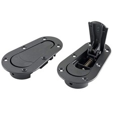 Aerocatch Quick Release Bonnetboot Catches Above Panel Non Locking Pin Black