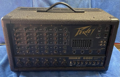 #ad Peavey XR 600E Powered Mixer Pro Audio Amplifier Head Tested amp; Working $139.99