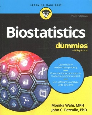 Biostatistics for Dummies, Paperback by The Experts at Dummies (COR); Pezzull...