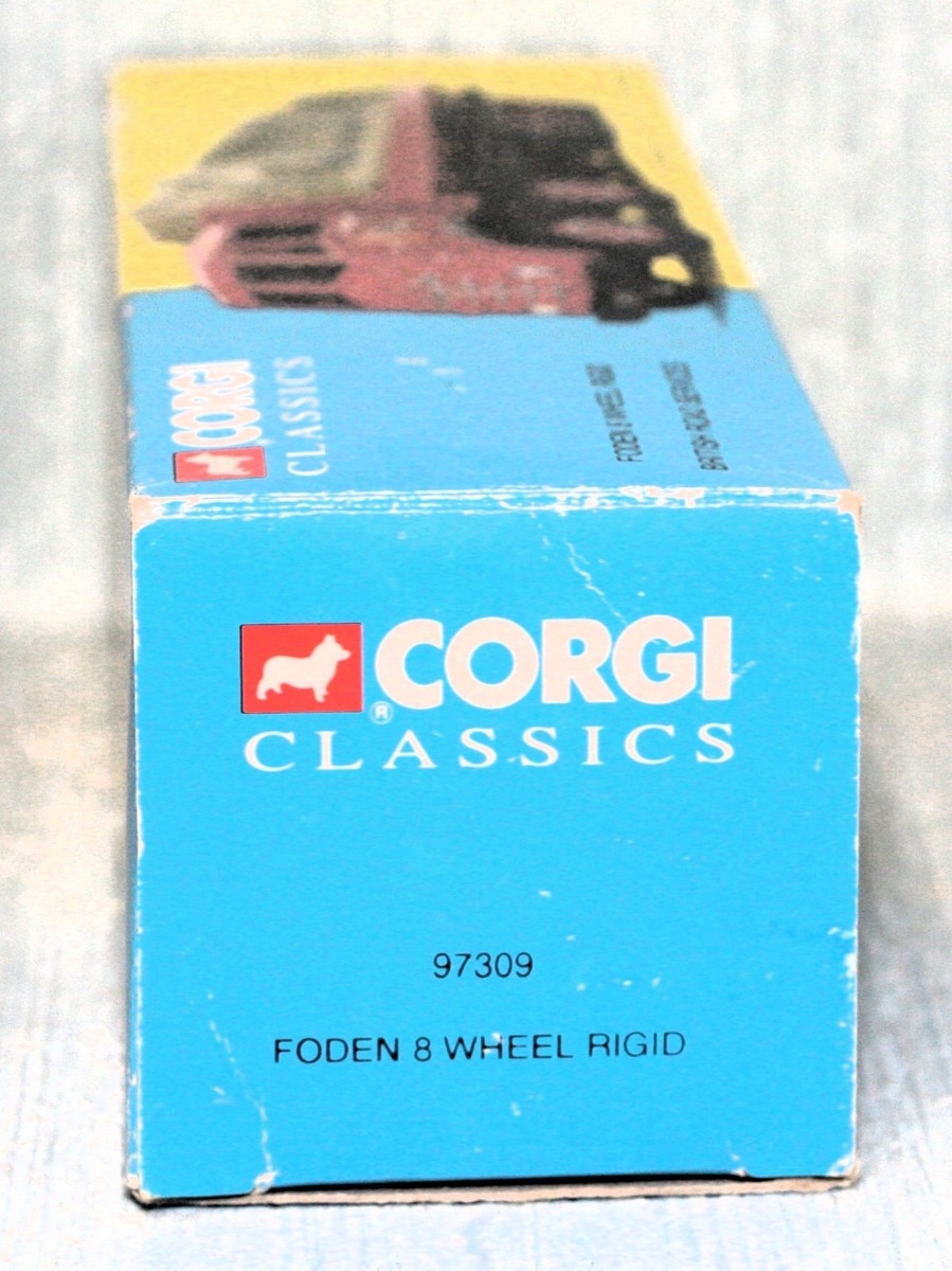 CORGI CLASSICS 97309 1:50 FODEN 8 WHEEL RIGID LORRY BRITISH ROAD