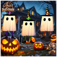 Halloween Deko Leuchtender Hexenhut Mit LED 3 StüCk Batteriebetrieben