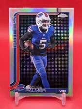 2025 Topps Chrome Joshua Palmer LightBoard Logo Variation SP #31 BUFFALO BILLS