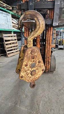 17.5 Ton Johnson Crane Block 10'' Single Sheave J17S10BTA