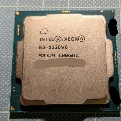 Intel XEON E3-1220V6 SR329 3,0GHz Quad Core CPU Prozessor Sockel 1151