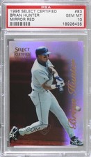 1996 Select Certified Edition Mirror Red /90 Brian Hunter #83 PSA 10 GEM MT 04b0