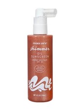 NEW Trader Joe's Shimmer Oil Sunscreen SPF 30 4 fl oz LIMITED