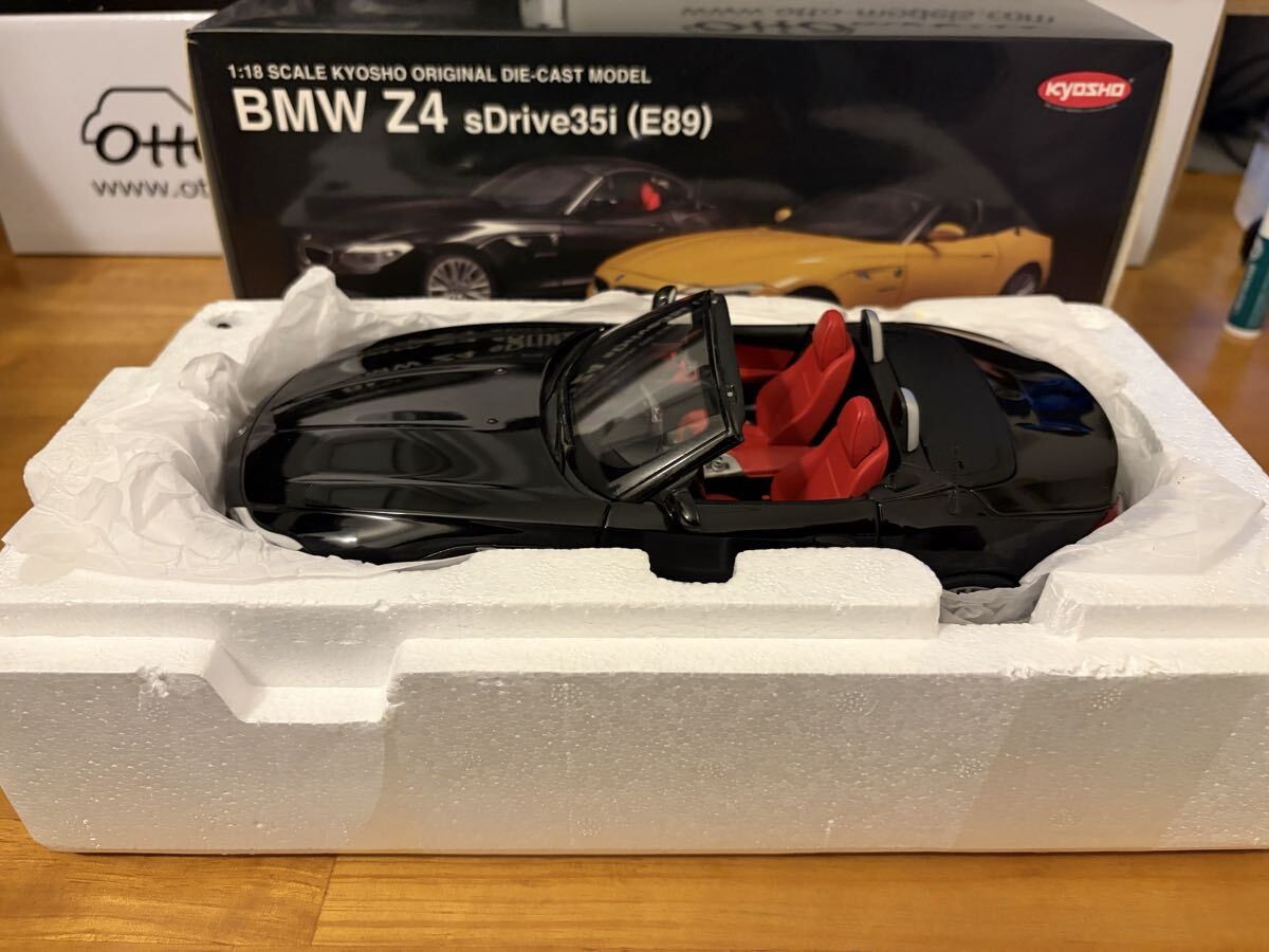 Kyosho BMW Z4 sDrive35i E89 2009 Black 08771BK