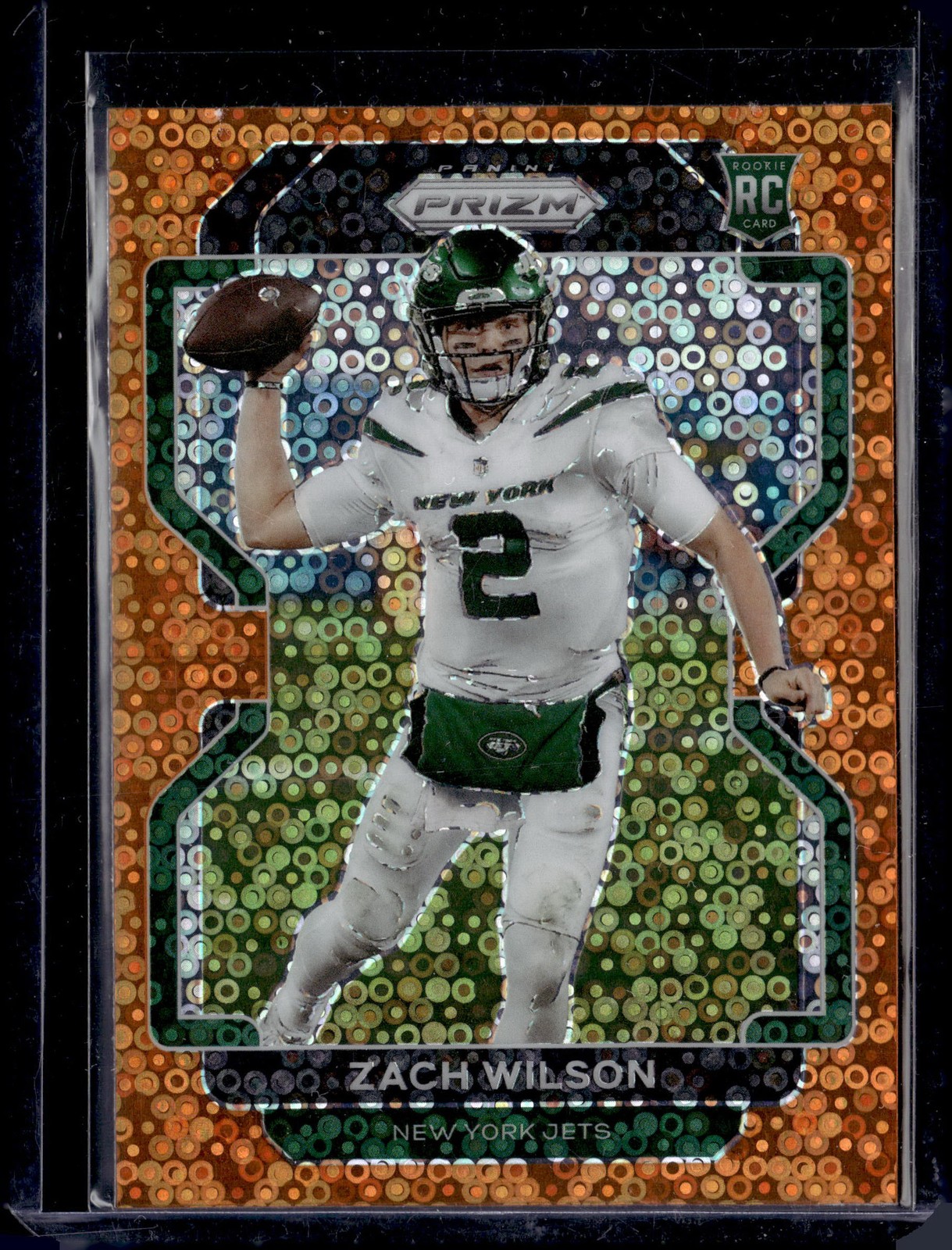 2021 Panini Prizm #332 Zach Wilson Disco