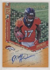 2018 Donruss Elite Turn of the Century Orange 3/25 DaeSean Hamilton Auto fm0