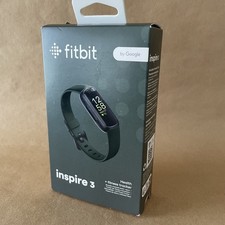 Fitbit Inspire 3  Heart Rate Monitor  Health  Fitness Tracker  open box