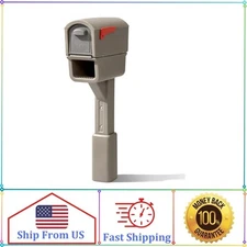 Step2 MailMaster Express Plus Plastic Mailbox Mocha Finish