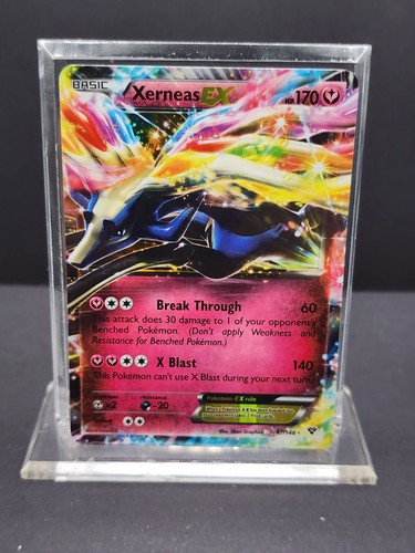Pokemon Xerneas EX 97/146 XY Base Set Holo Rare MP