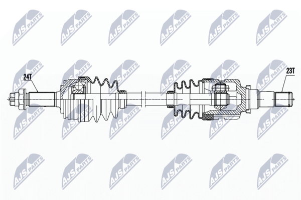 NTY NPW-TY-170 Antriebswelle Vorne Links FüR CitroËN Peugeot Toyota-image