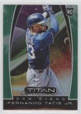 2019 Panini Chronicles Titan Green Prizm 40/50 Fernando Tatis Jr #3 0xz8