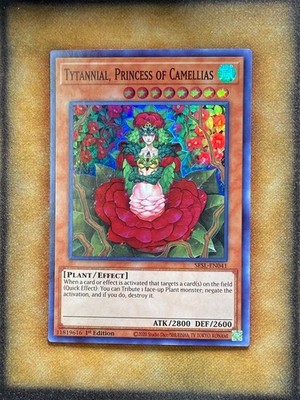 Yugioh Tytannial, Princess of Camellias SESL-EN041 Super Rare 1st Ed NM