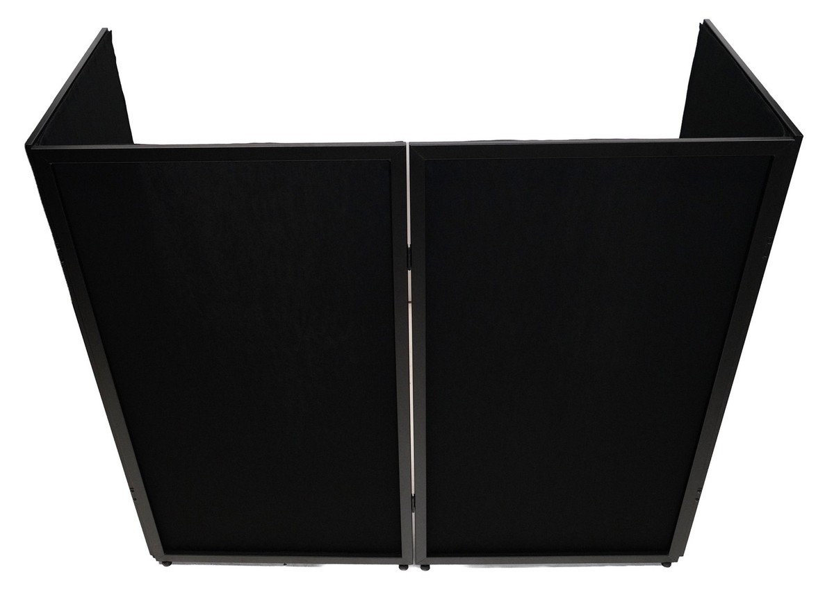 Rockville RFXLB Black Portable DJ Facade 112