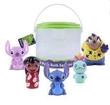 Disney Lilo Stitch Licensed Squirters Bath Bucket Set, 5 pc