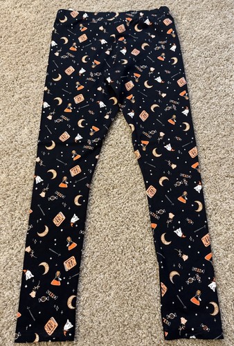 CARTER'S Big Girls Black Halloween Themed Leggings NWT Size 14 Retails $16 - Picture 5 of 6