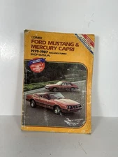 Clymer Ford Mustang/Mercury Capri+ Turbo 1979-1987 Shop Repair Manual