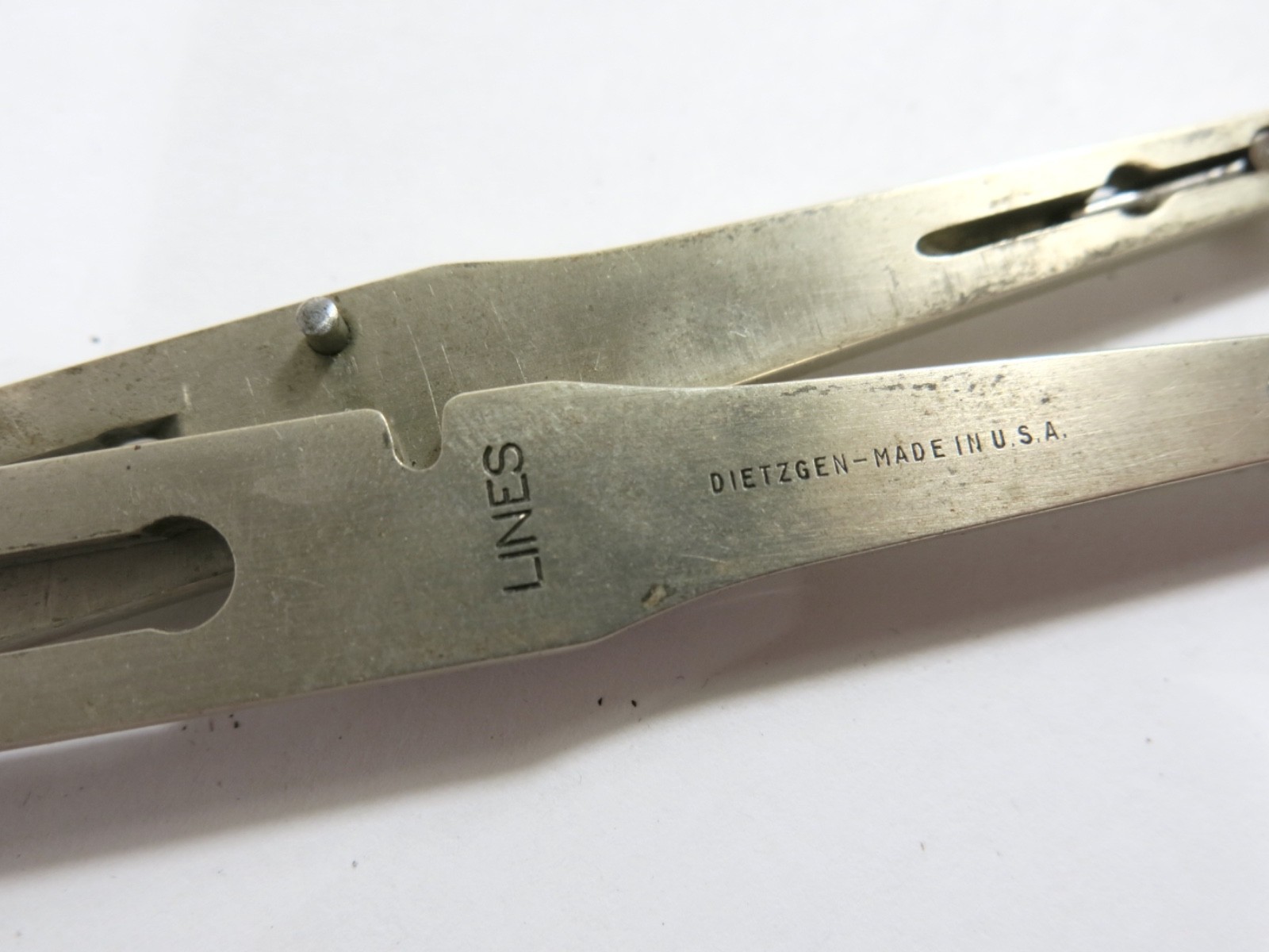 Vintage Dietzgen Made in USA 7 1/4" Proportional Dividers with Original ...