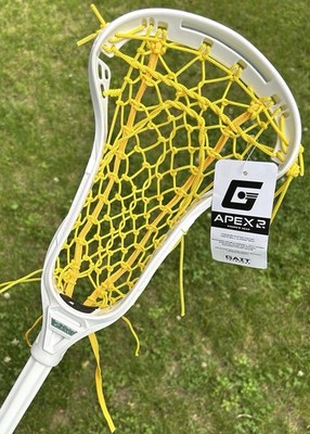 Womens Lacrosse Stick New Gait Apex 2 Head Maverik Carbon Fiber Shaft Retail 339