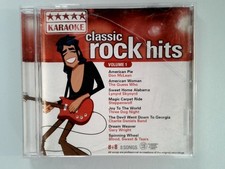 Classic Rock Hits Volume 1 Karaoke CD 2004 Rock Compass Productions