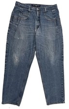 VTG Guess Denim Jeans Pascal 075 Mens Tag 36x32 Fits 34x30 Loose Fit Tapered Leg