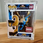 ⭐MARVEL FUNKO: Tom Hiddleston signed LOKI #248 RAGNAROK ⭐COLLECTOR CORPS⭐ - SWAU