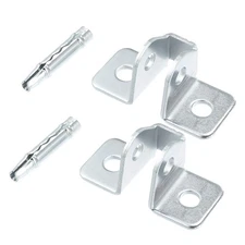 X AUTOHAUX 2 Set Door Check Bracket and Pin for Jeep Cherokee 1984 - 2001