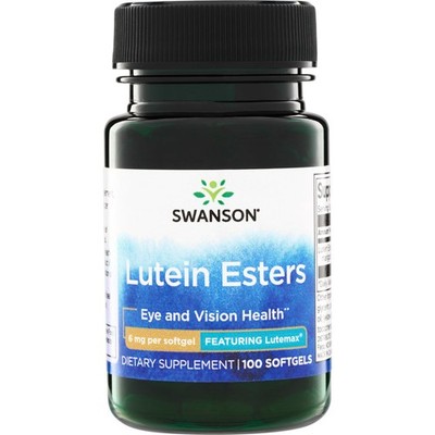Swanson Lutein Esters 6 mg 100 Softgels