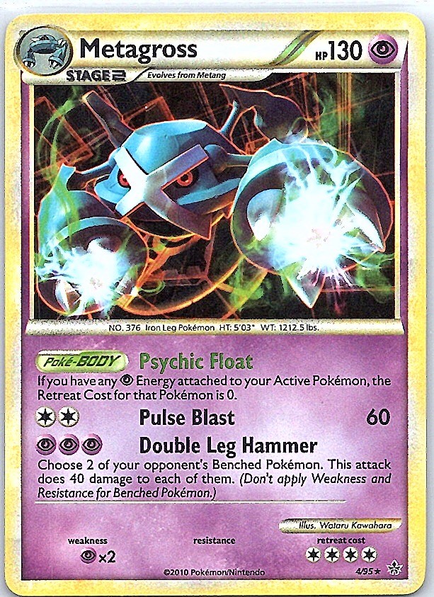 Unleashed #4/95 Metagross Holo