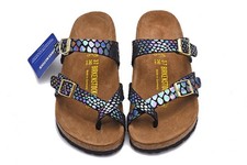 Image of Birkenstock Mayari Birko-Flor Casual Sandals Unisex Regular UK Shoe Size 3-8