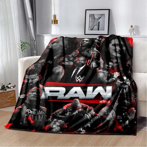 Wrestling Entertainment WWE Printed Comfortable Soft Blanket Travel Gift Blanket - 第 41/54 張圖片