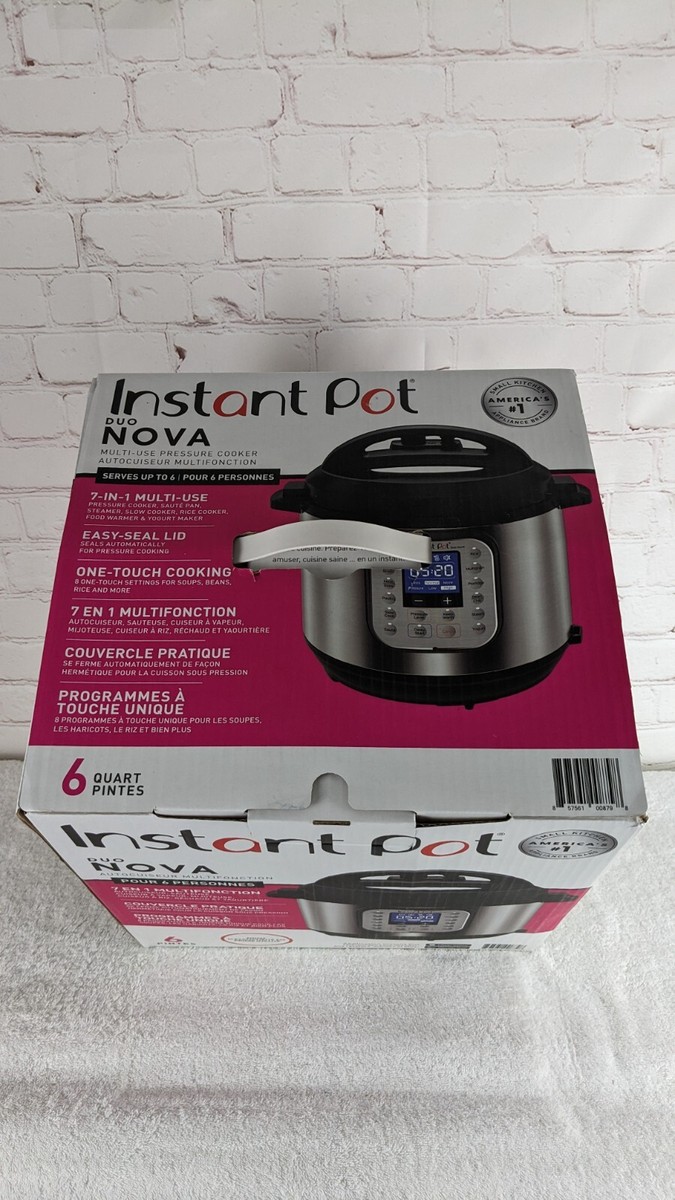 Instant Pot Duo Novo 6 Qt Multi Use Pressure Cooker New in