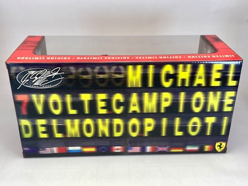 1:18 Hot Wheels Ferrari F2004 Michael Schumacher World Champion B6219 Never Open - Picture 7 of 14