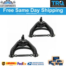 TRQ Front Control Arm w/ Ball Joint Upper LH RH Pair For 2000-2002 Dodge Ram 2WD