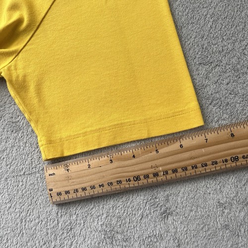 Nike Y2K Brazil CBF Soccer Football T Shirt - Men’s Size Medium Yellow - Picture 11 of 13