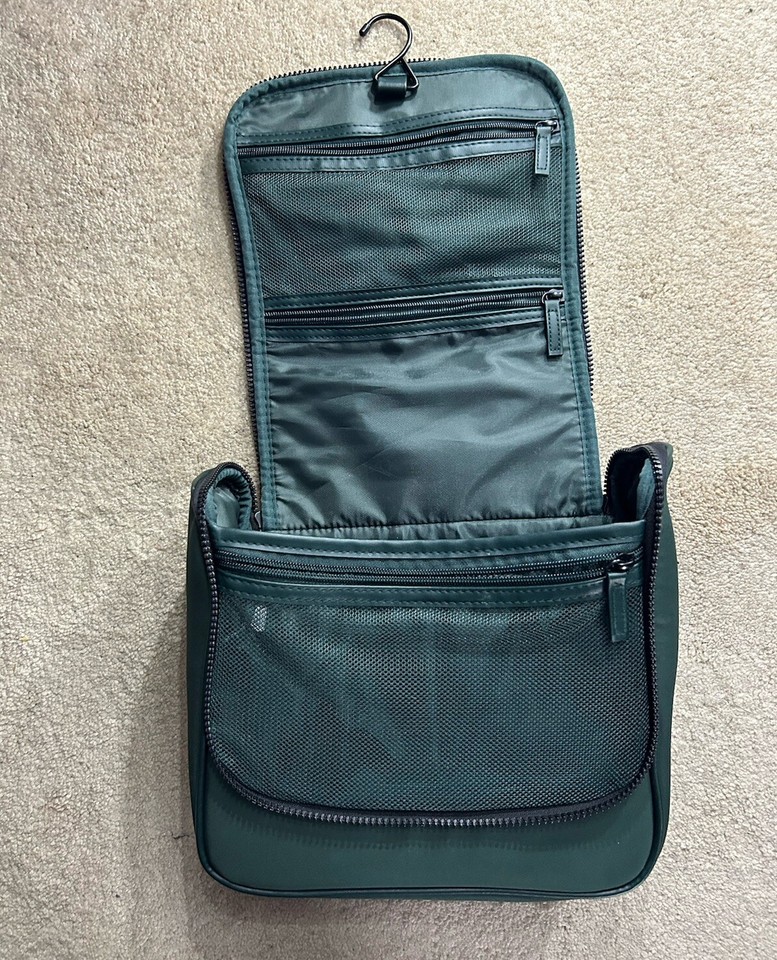 Super Cute & Functional Zippered Hanging Travel Toiletry Case Organizer