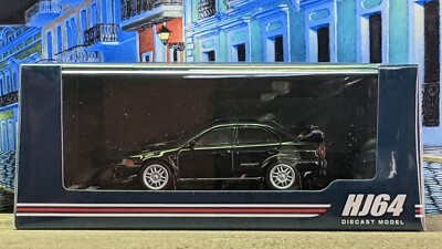 HOBBY JAPAN 1998 MITSUBISHI LANCER GSR EVOLUTION V (CP9A) W/MUD FLAP 1:64 SCALE