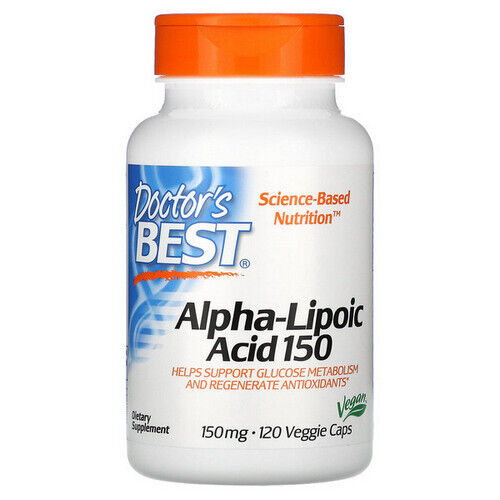 Best Alpha Lipoic Acid 150 mg 120 Caps By Doctors Best - Picture 1 of 1